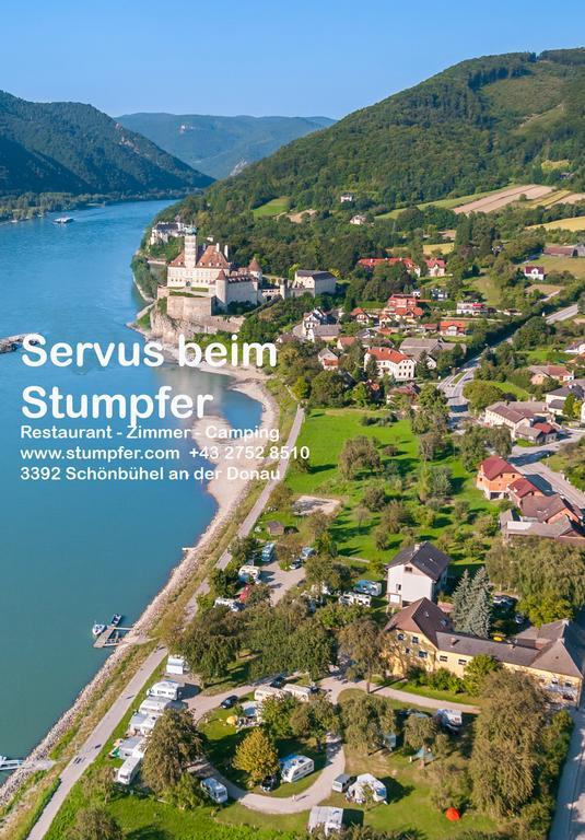 Gasthof-Camping Stumpfer Hotel Schönbühel an der Donau Exterior foto